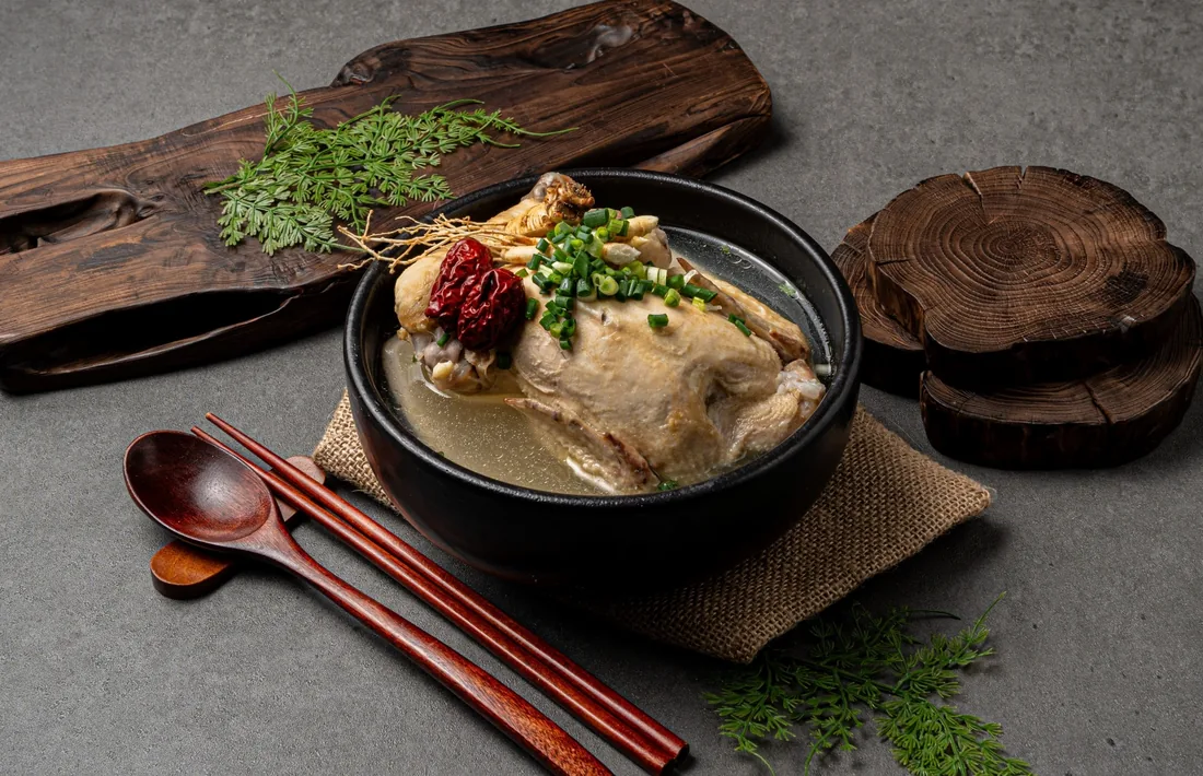 한방삼계탕